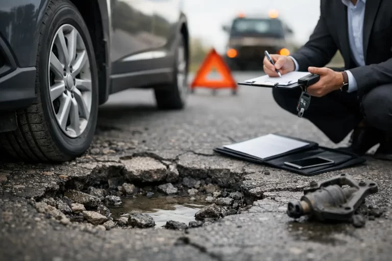 How to Win a Pothole Damage Claim