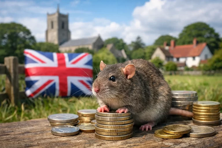UK Inflation Rat Spotted in Suffolk