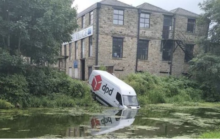 DPD Driver Delivers Fish Food Straight to the Customers