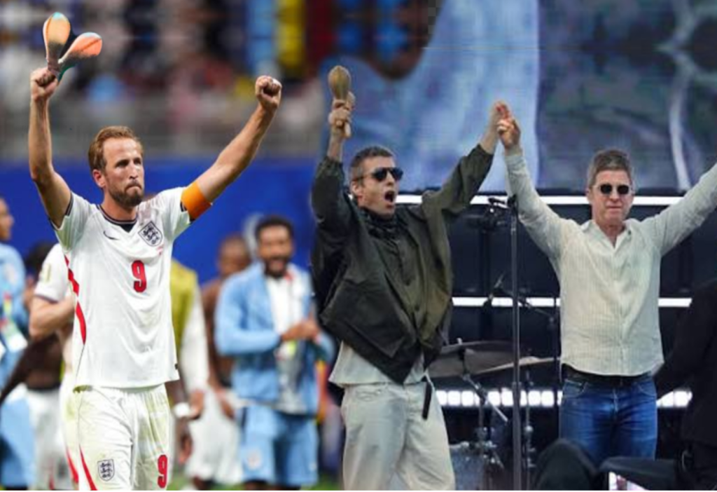 Oasis Call Up Harry Kane After Worldy Wonderwall Performances