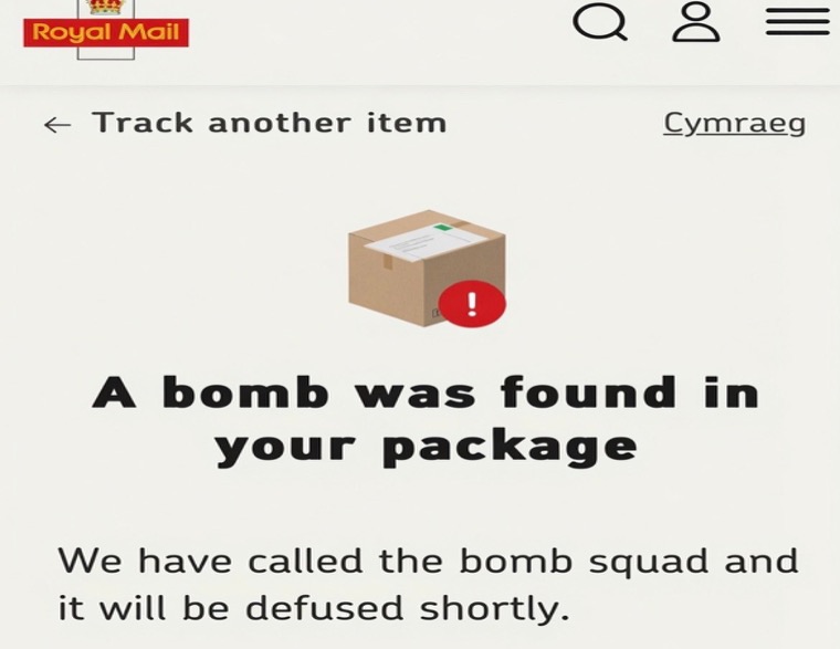 Royal Mail Typo Sends Suffolk Granny Into Bomb Panic