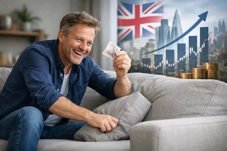 G7 Economic Growth UK Soars After Man Finds Tenner in a Sofa