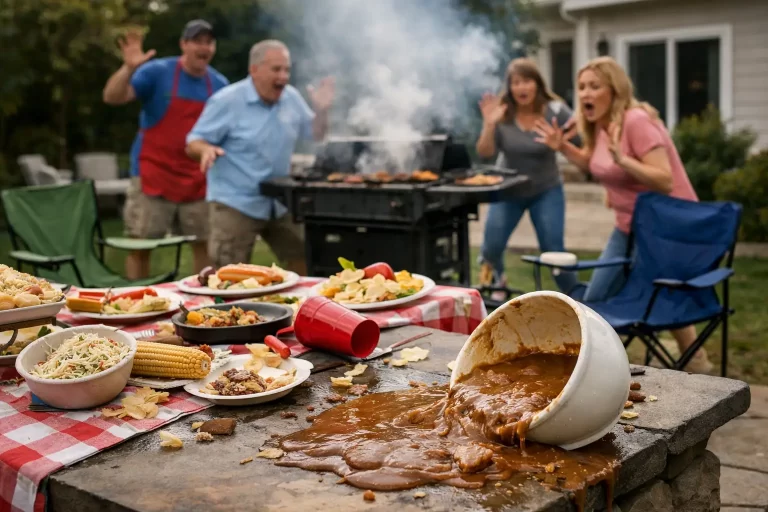 Local Family’s BBQ Ends in Instant Gravy