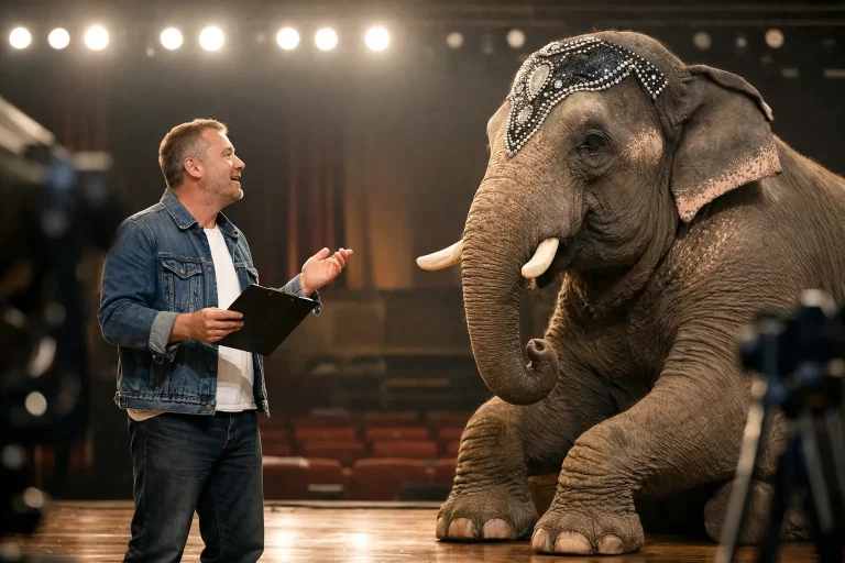 Lowestoft man auditions for Take That’s elephant