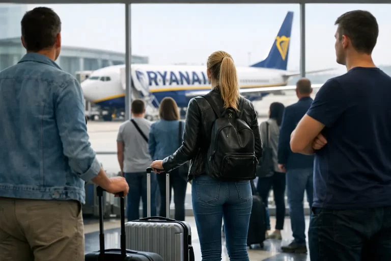 Ryanair’s Fee for Standing in the Departure Lounge