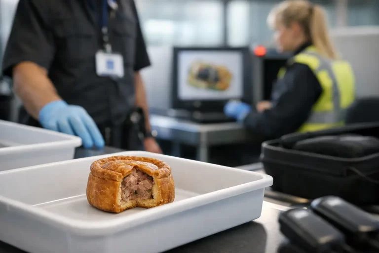 Stansted Security Seizes Emotional Support Pork Pie